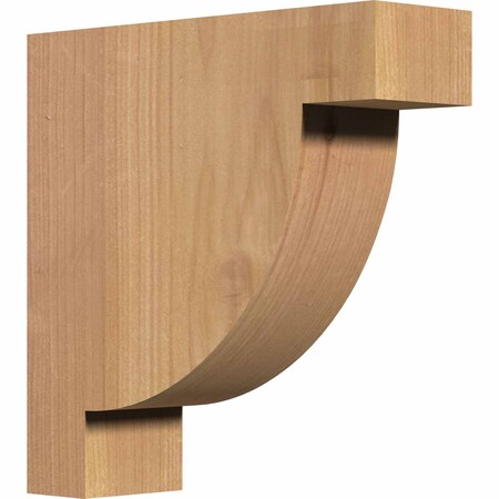 Ekena Millwork Alpine Smooth Corbel, Western Red Cedar, 3 1/2"W x 12"D x 12"H COR04X12X12ALP00SWR